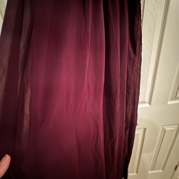 Le Chateau size 12 Mauve dress - Picture 5 of 6